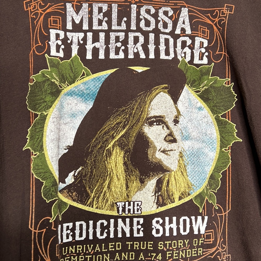 Melissa Etheridge Tour Shirt